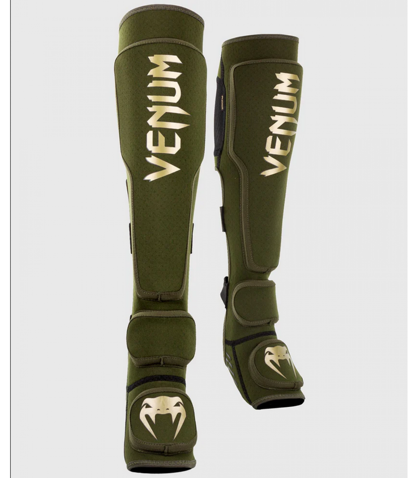 Протектори за крака - VENUM - KONTACT EVO SHINGUARDS - Khaki / Gold​